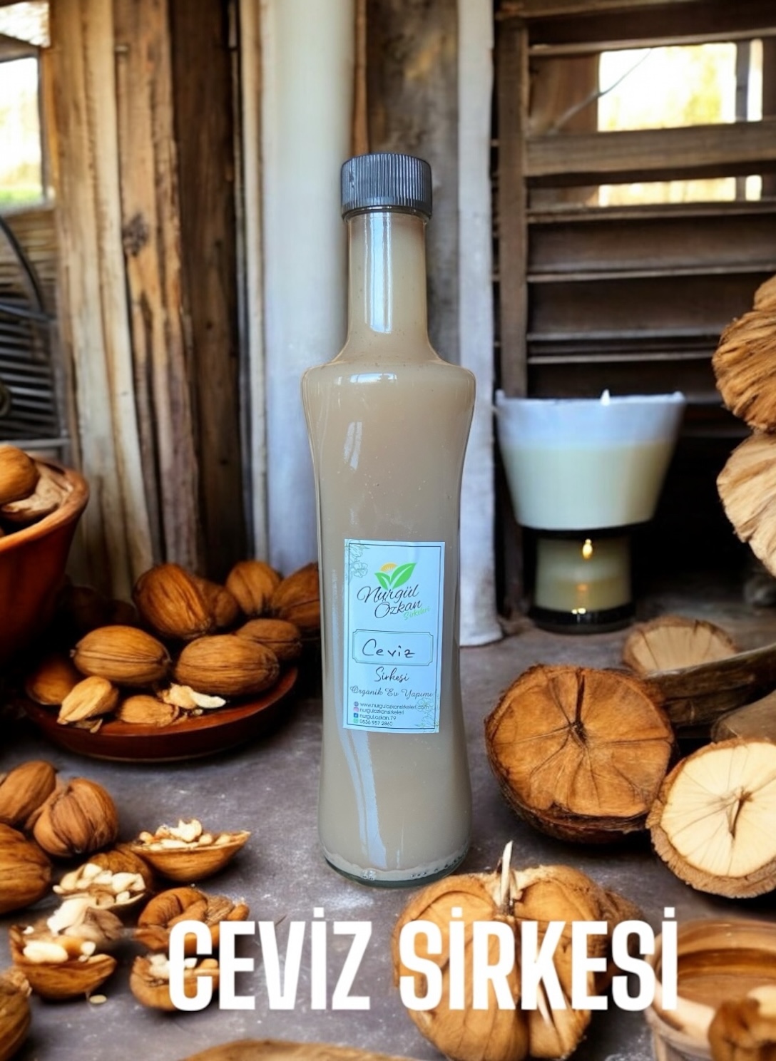 Ceviz Sirkesi 500 ML
