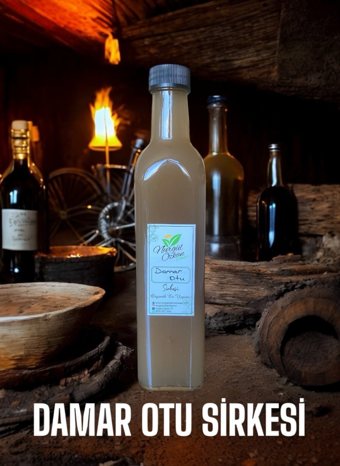 Damar Otu Sirkesi 500 ML