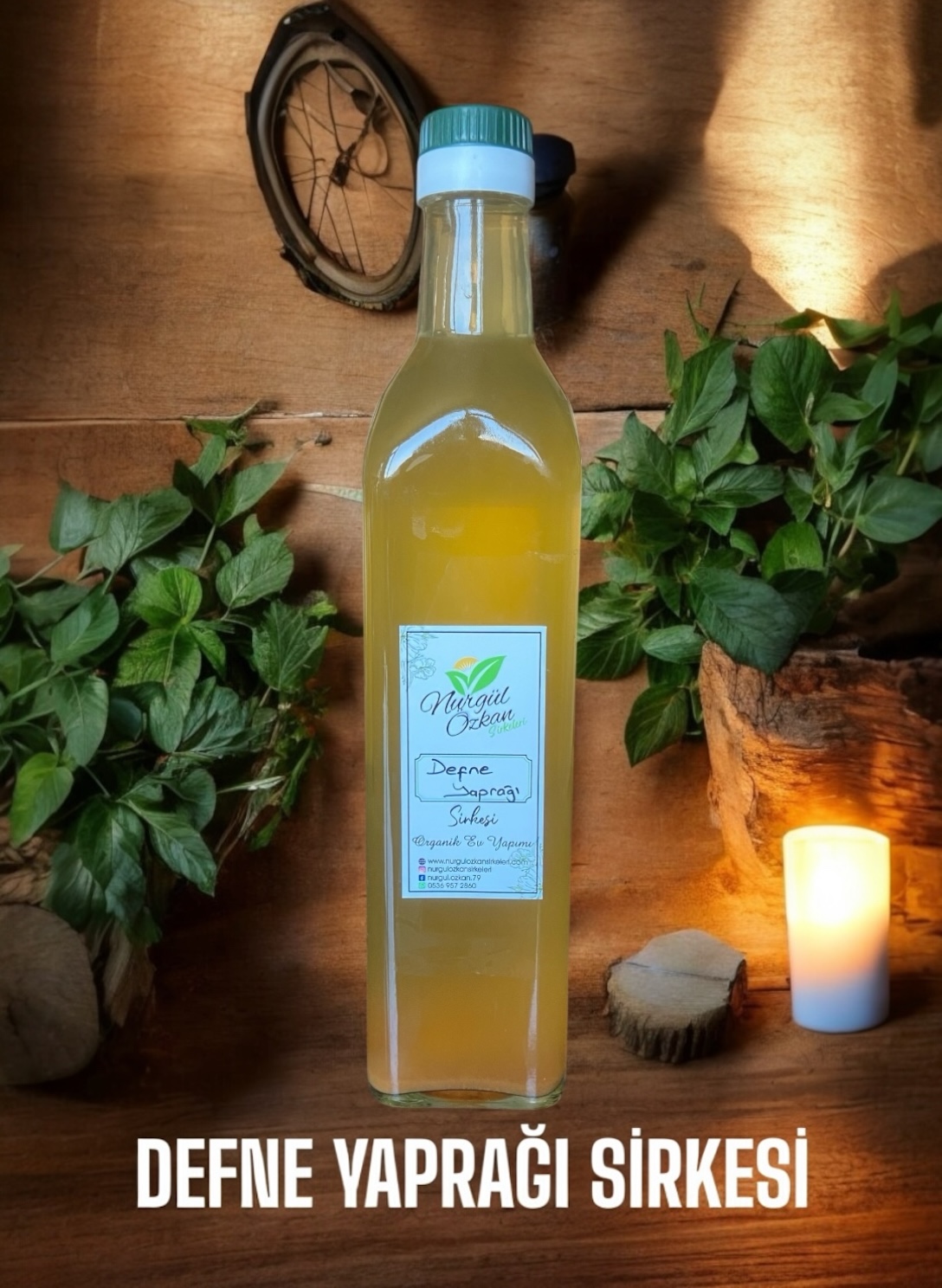 Defne Yaprağı Sirkesi 500 ML