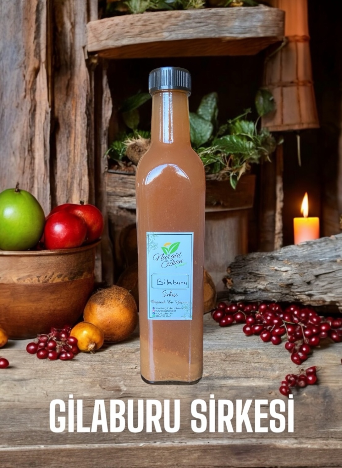 Gilaburu Sirkesi 500 ML