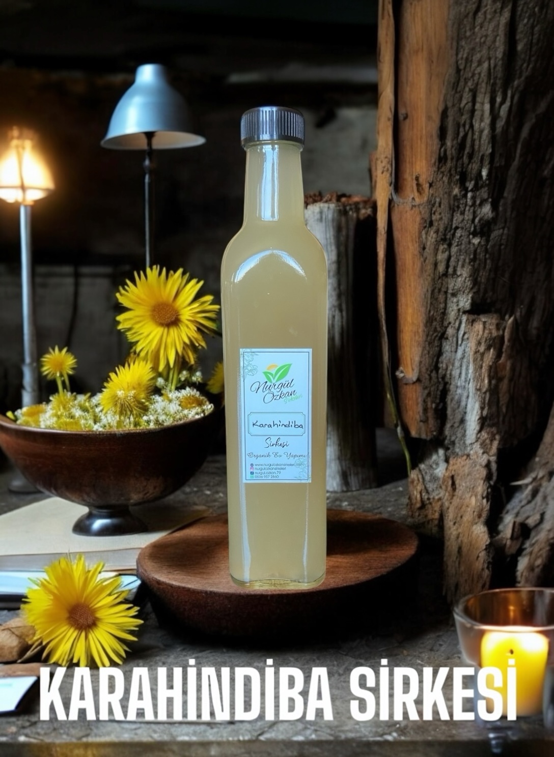 Karahindiba Sirkesi 500 ML